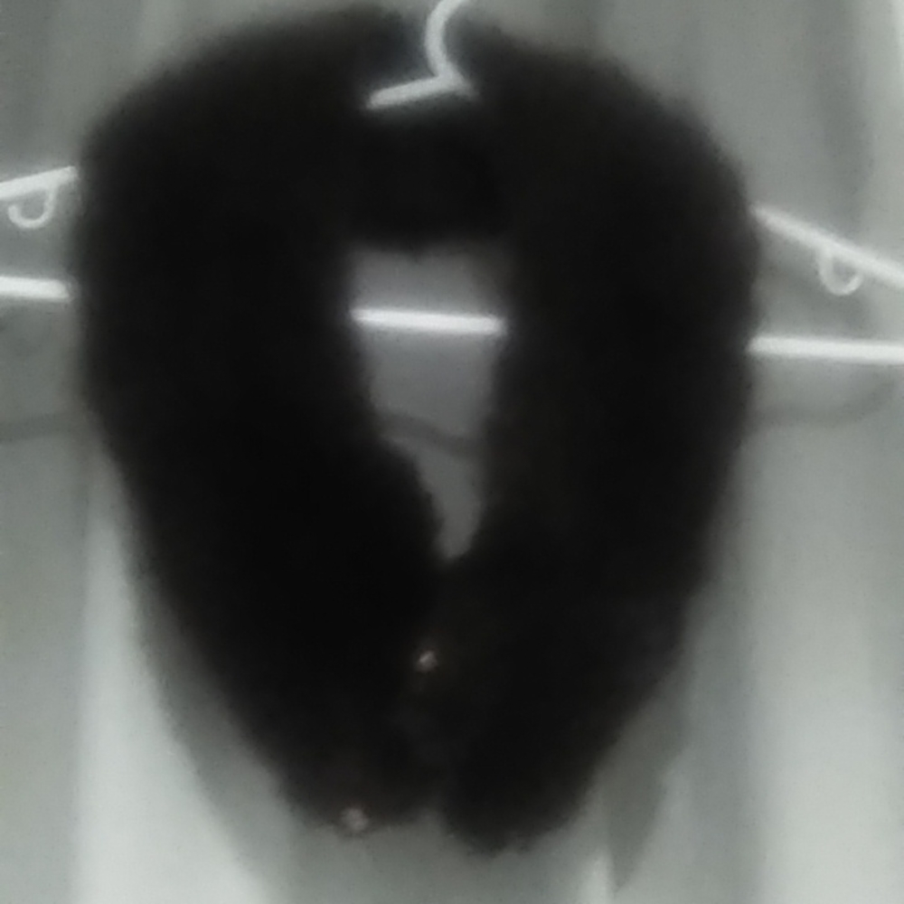 Vintage mink fasten neck cular